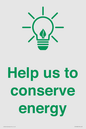 SV10482: Help us to conserve energy