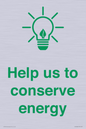 SV10482: Help us to conserve energy