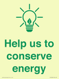 SV10482: Help us to conserve energy