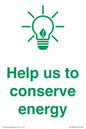 SV10482: Help us to conserve energy