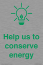 SV10482: Help us to conserve energy