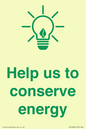 SV10482: Help us to conserve energy