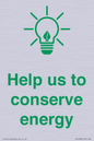 SV10482: Help us to conserve energy