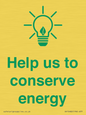 SV10482: Help us to conserve energy
