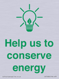 SV10482: Help us to conserve energy