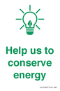 SV10482: Help us to conserve energy