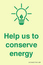SV10482: Help us to conserve energy