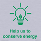 SV10482: Help us to conserve energy