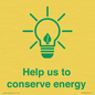 SV10482: Help us to conserve energy