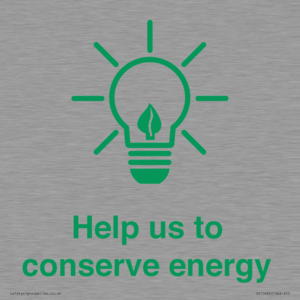 SV10482: Help us to conserve energy