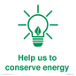 SV10482: Help us to conserve energy
