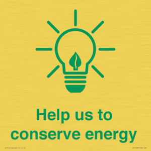 SV10482: Help us to conserve energy