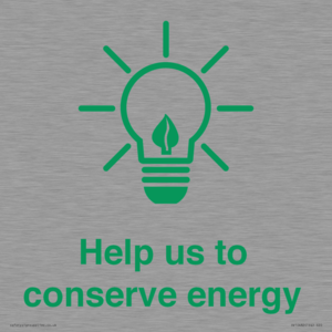 SV10482: Help us to conserve energy