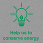 SV10482: Help us to conserve energy