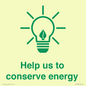 SV10482: Help us to conserve energy