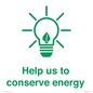 SV10482: Help us to conserve energy