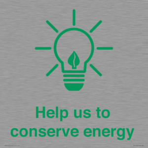 SV10482: Help us to conserve energy