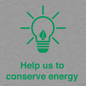 SV10482: Help us to conserve energy