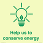 SV10482: Help us to conserve energy