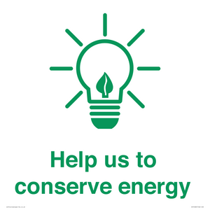 SV10482: Help us to conserve energy