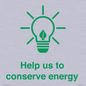 SV10482: Help us to conserve energy