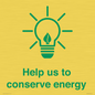 SV10482: Help us to conserve energy