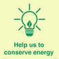 SV10482: Help us to conserve energy