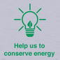 SV10482: Help us to conserve energy