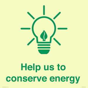 SV10482: Help us to conserve energy