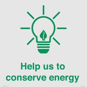 SV10482: Help us to conserve energy