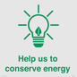 SV10482: Help us to conserve energy