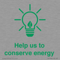 SV10482: Help us to conserve energy