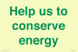 SV10508: Help us to conserve energy