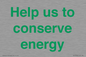 SV10508: Help us to conserve energy