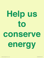SV10508: Help us to conserve energy