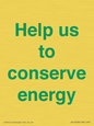 SV10508: Help us to conserve energy