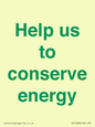 SV10508: Help us to conserve energy