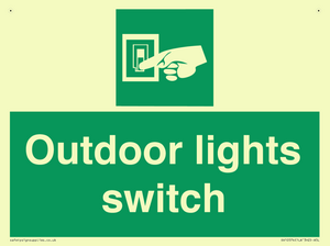 SV10574: Outdoor lights switch