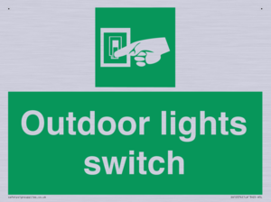 SV10574: Outdoor lights switch