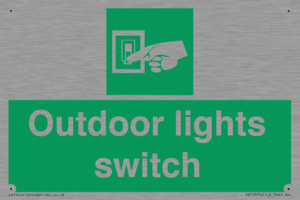 SV10574: Outdoor lights switch