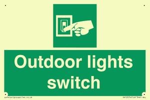 SV10574: Outdoor lights switch