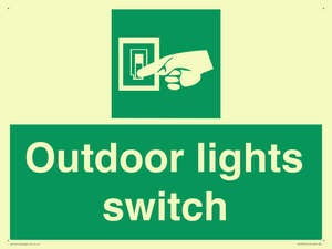 SV10574: Outdoor lights switch