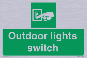 SV10574: Outdoor lights switch