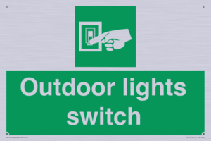 SV10574: Outdoor lights switch