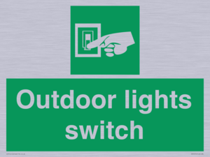 SV10574: Outdoor lights switch