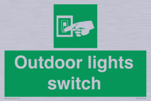 SV10574: Outdoor lights switch