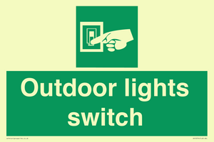 SV10574: Outdoor lights switch