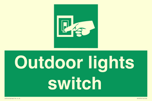 SV10574: Outdoor lights switch