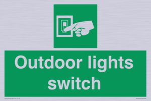 SV10574: Outdoor lights switch