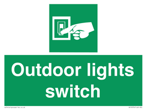 SV10574: Outdoor lights switch